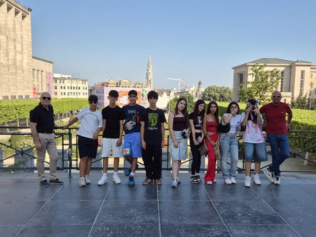Il gruppo del Gerrei al Mont des Arts, Bruxelles